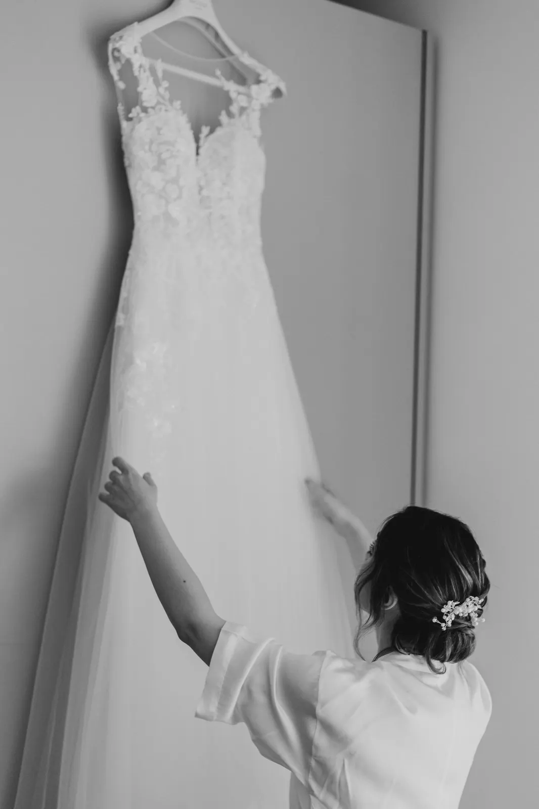 Martina daniele wedding dress details atelier marcelloni