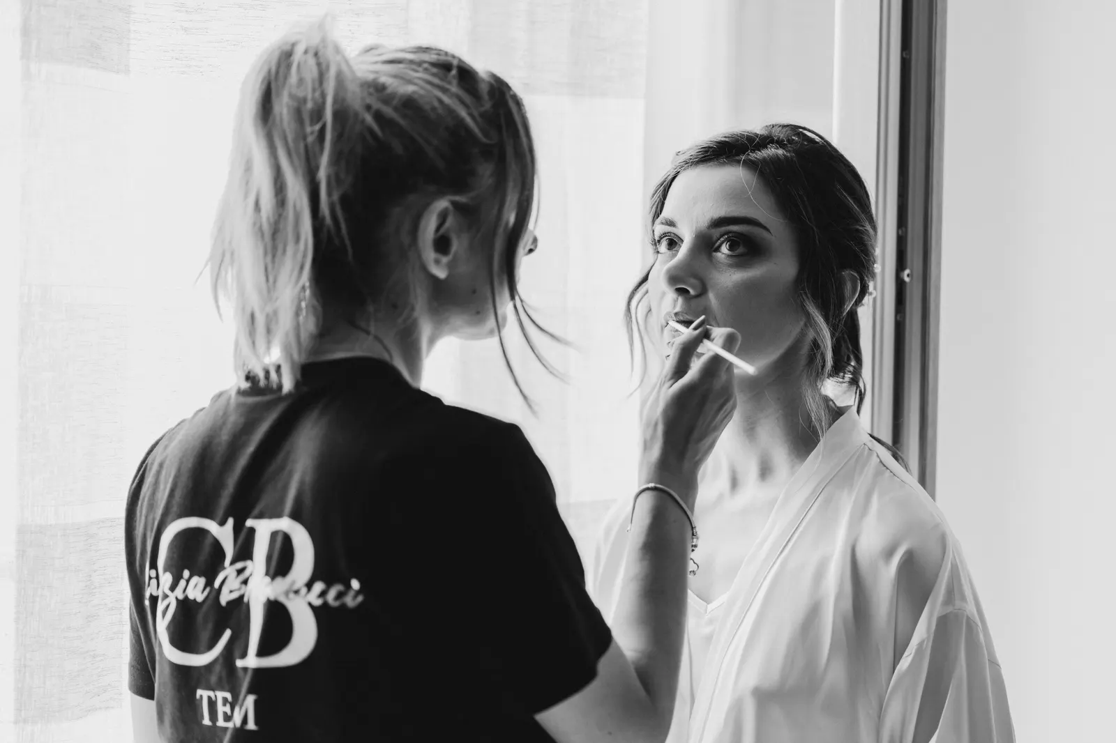 Martina daniele bridal preparation bridesmaids