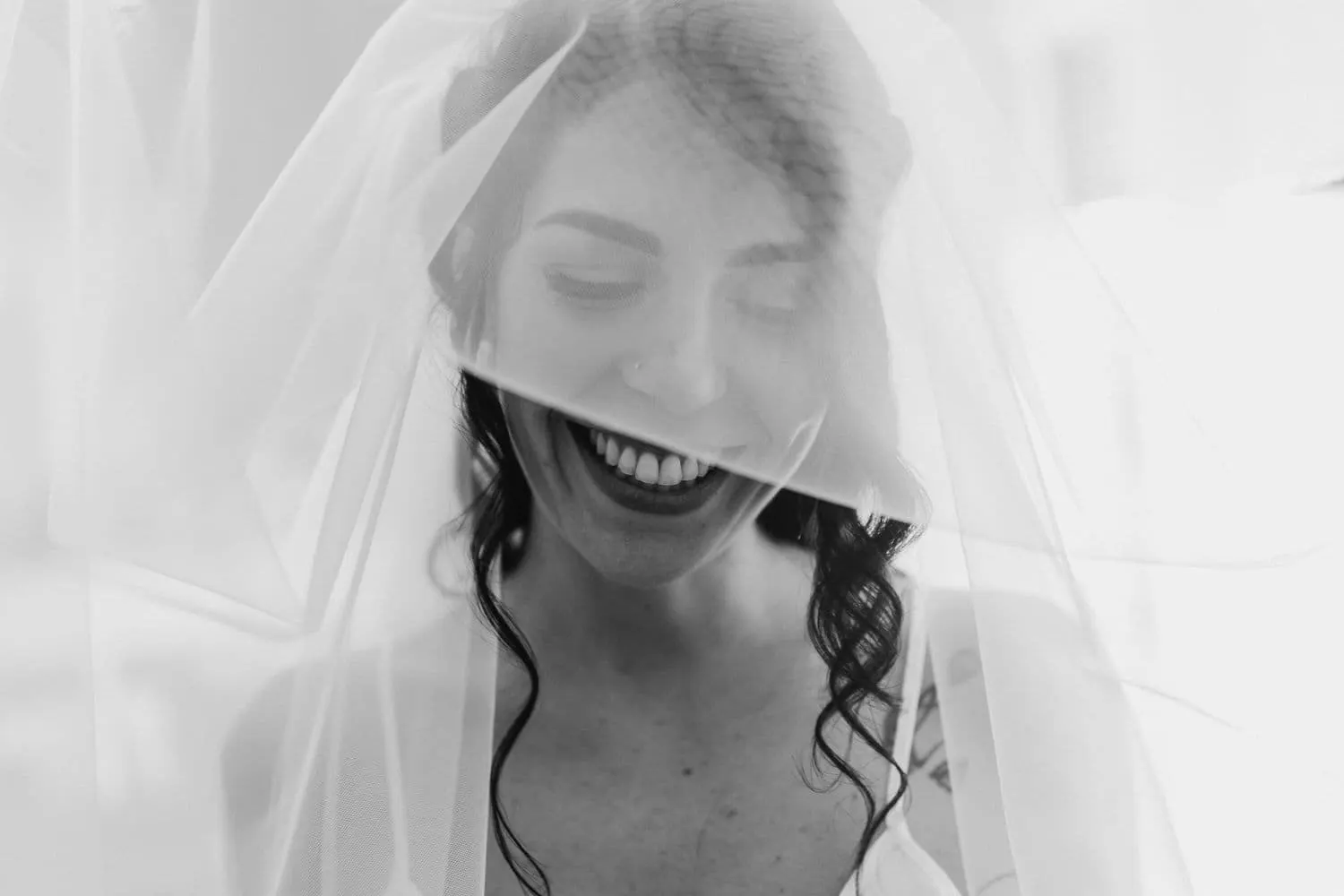 San pietro sopra le acque bride veil portrait