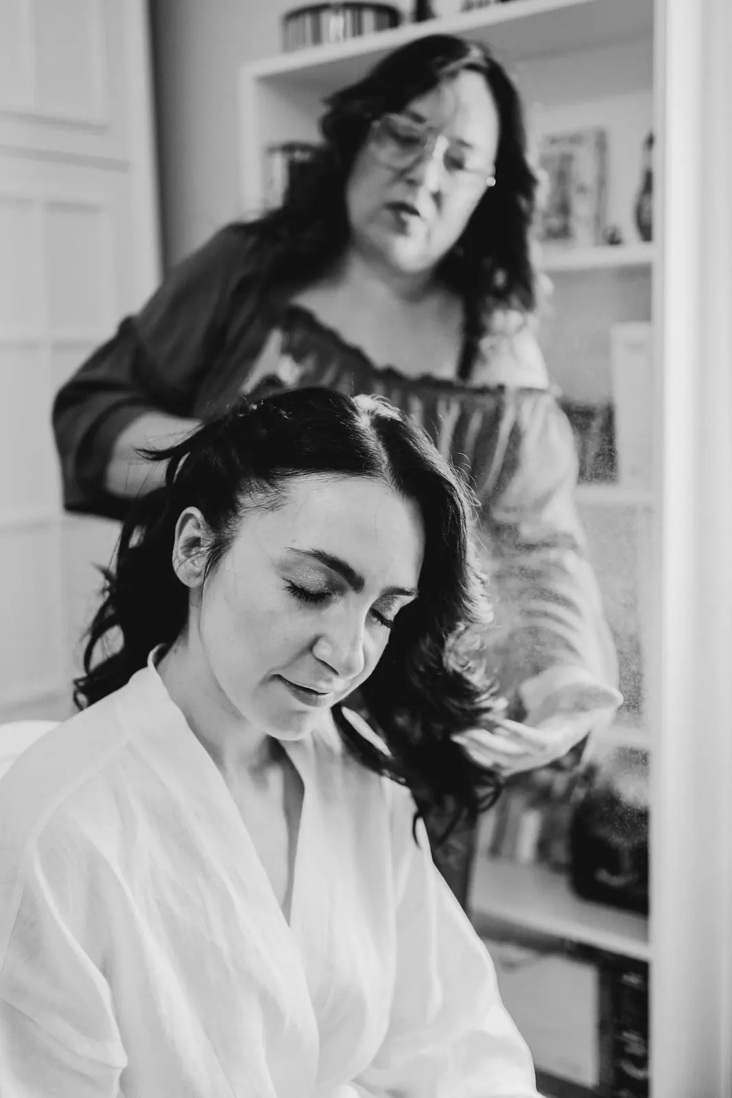 Valentina thomas wedding bridal preparation abbazia san pietro valle