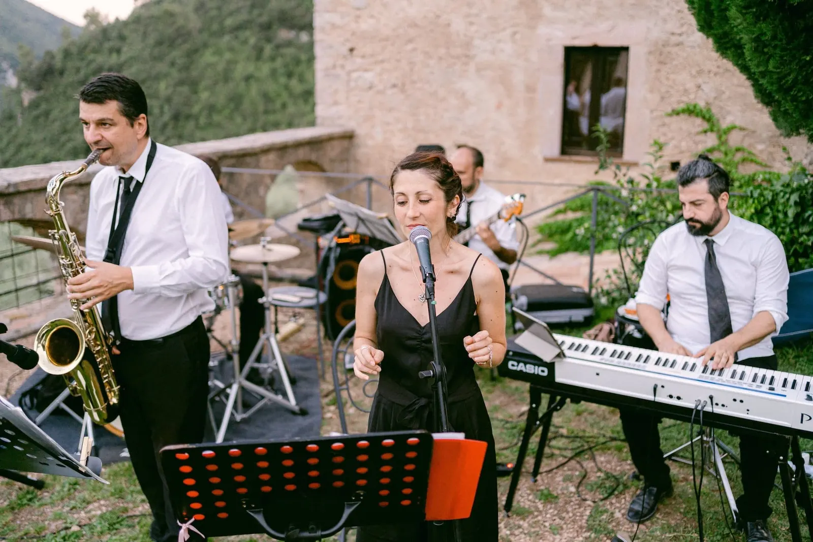 Music san pietro valle abbey