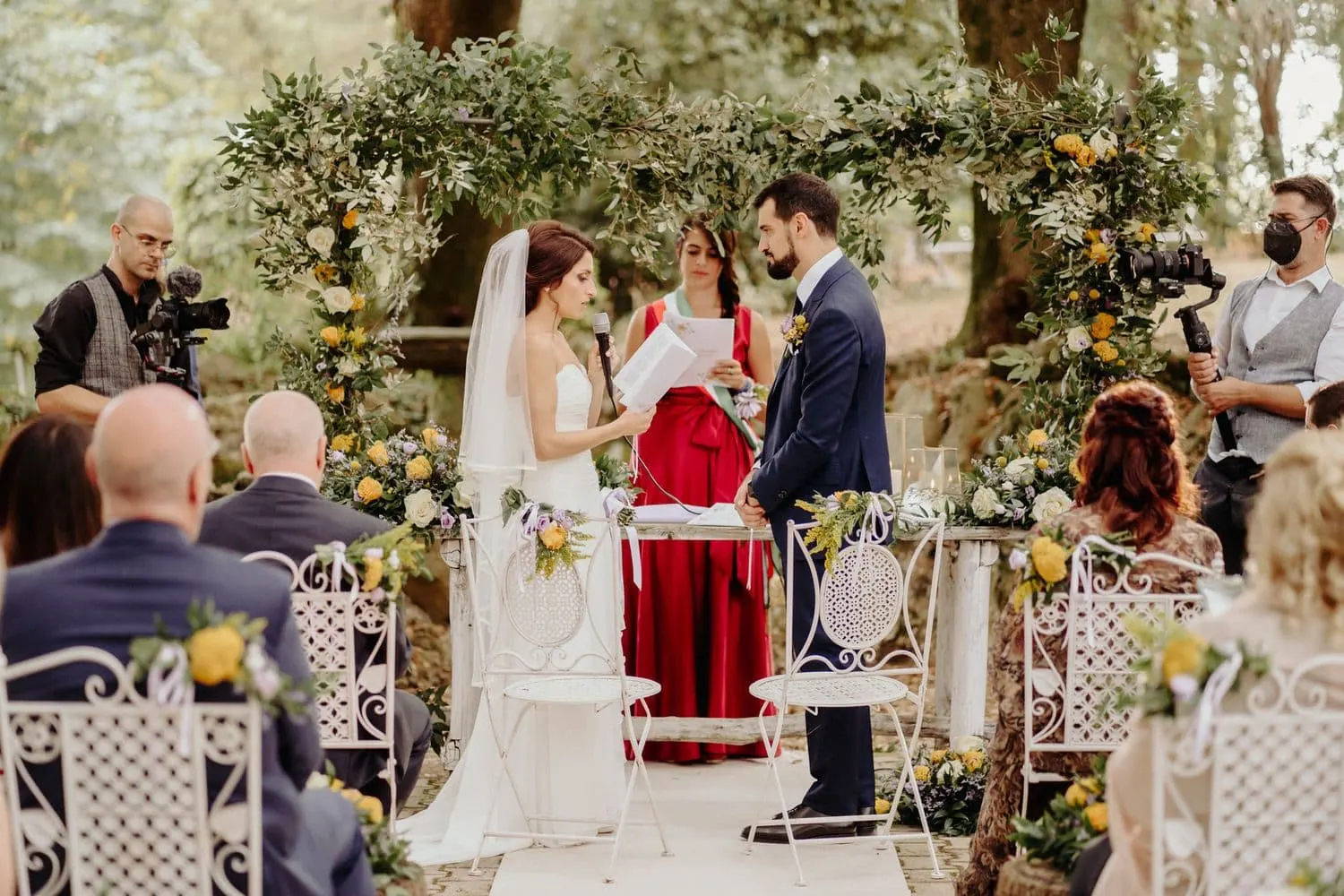 Borgo san faustino villa laura wedding reception party